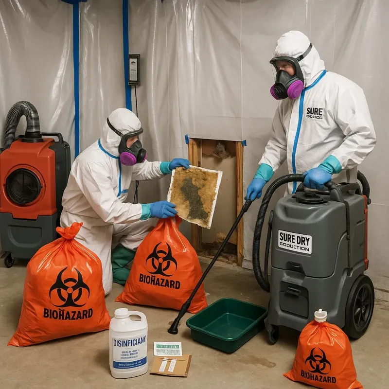 Contaminated Water Handling Protocols process in Gatesville, NC