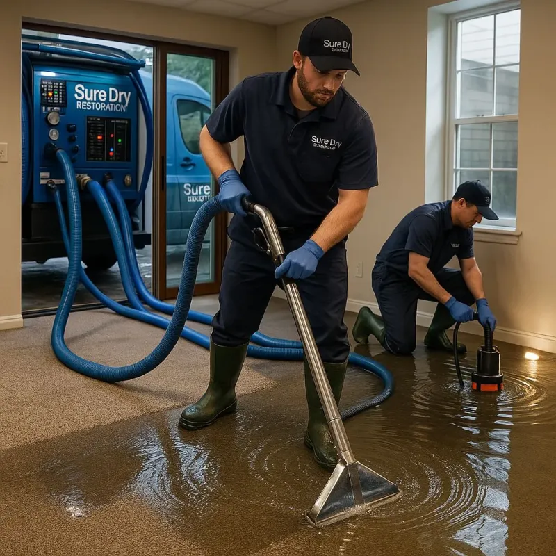 Water Extraction and Removal process in Gatesville, NC